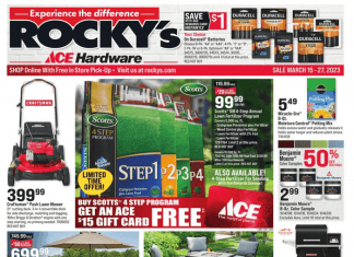ACE Hardware Weekly Ad Mar 15 – Mar 27, 2023