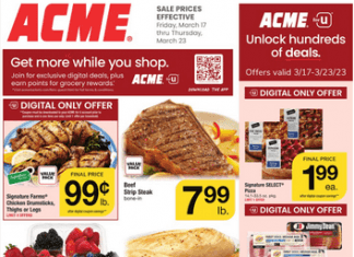 ACME Weekly Ad Mar 17 – Mar 23, 2023