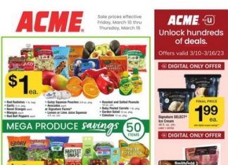 ACME Weekly Ad Mar 10 – Mar 16, 2023
