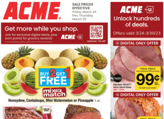 ACME Weekly Flyer Mar 24 – Mar 30, 2023