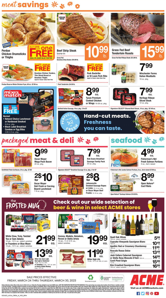 ACME Weekly Flyer Mar 24 Mar 30, 2023
