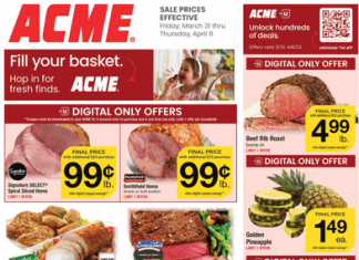 ACME Weekly Ad Mar 31 –Apr 06, 2023