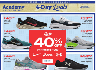 Academy Sports + Outdoors Four-Day Ad Mar 23 – Mar 26, 2023