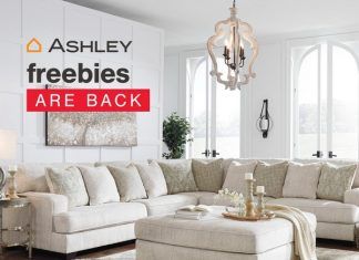 Ashley Furniture Freebies ARE BACK Ad Mar 07 – Mar 20, 2023