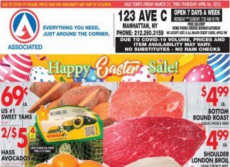 Associated Supermarkets Weekly Ad Mar 31 – Apr 06, 2023 (Easter Promotion Included)