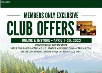 Bass Pro Shops Monthly Ad Apr 01 – Apr 30, 2023