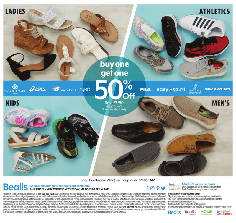 Bealls Weekly Ad Mar 29 Apr 04, 2023 (Easter Promotion Included)
