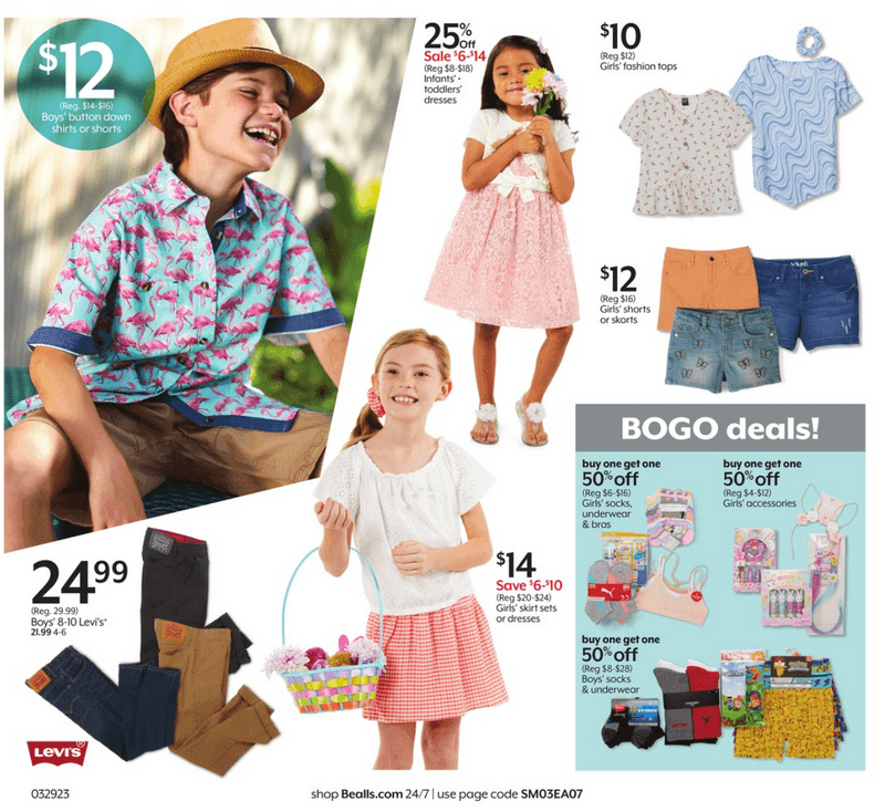 Bealls Weekly Ad Mar 29 – Apr 04, 2023 (Easter Promotion Included)