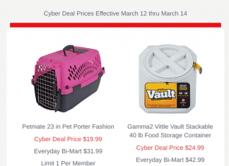 Bi-Mart Three-Day Cyber Deals Ad Mar 12 – Mar 14, 2023