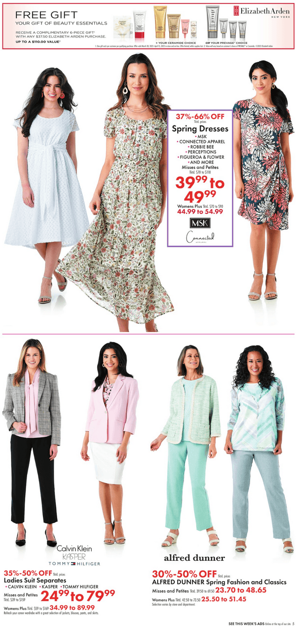 Boscov's Easter and Spring Sale Mar 30 – Apr 05, 2023