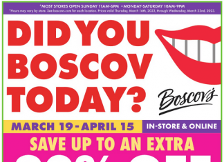 Boscov’s Weekly Ad Mar 16 – Mar 22, 2023