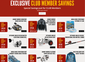 Cabela’s Club Member Savings Ad Mar 15 – Apr 30, 2023