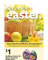 Cash Wise Weekly Ad Mar 29 – Apr 04, 2023 (Easter Promotion Included)