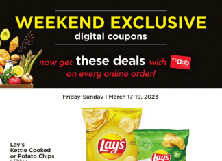 Cub Foods Weekend Exclusive Sale Mar 17 – Mar 19, 2023