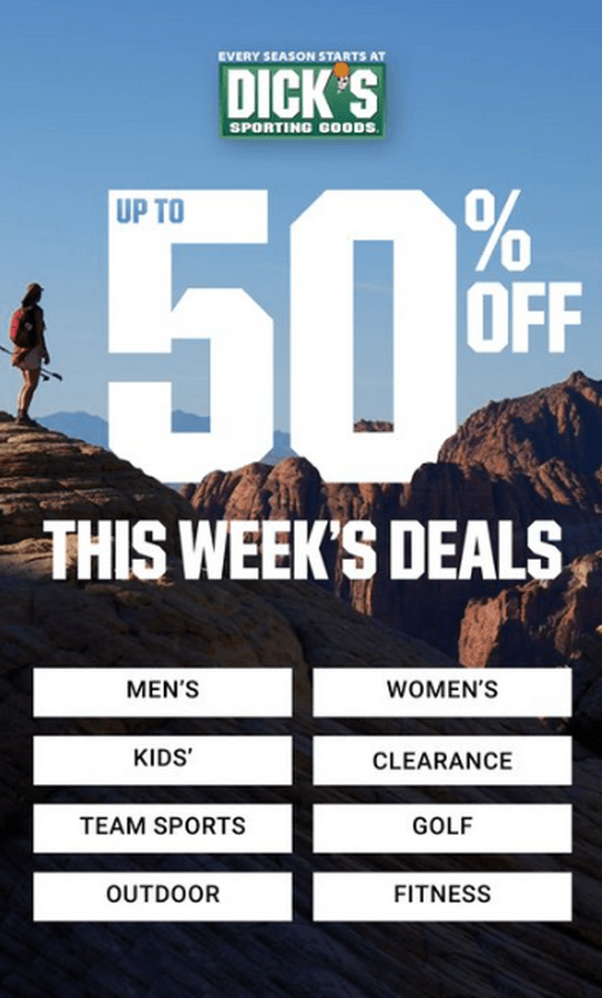 Dick's Sporting Goods Weekly Ad Mar 19 Mar 25, 2023