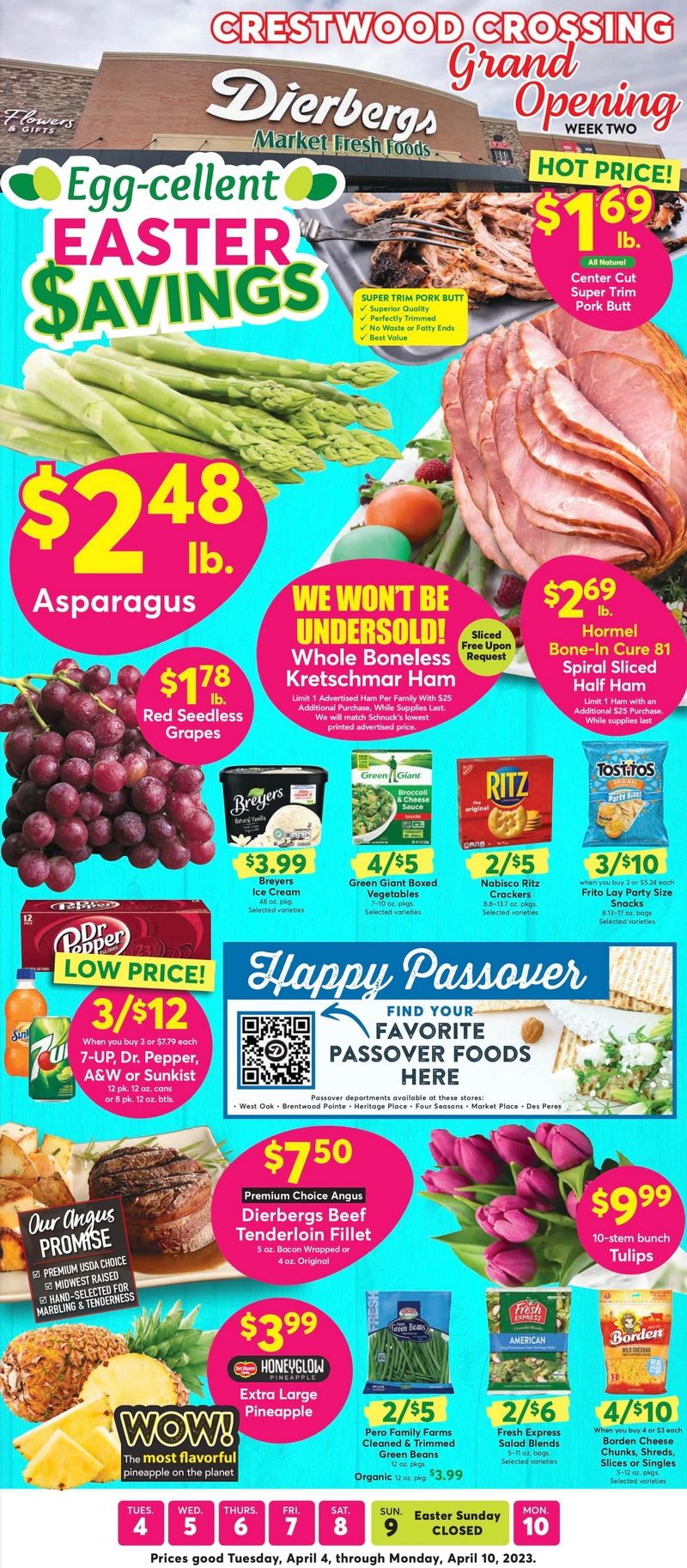 Dierbergs Markets Weekly Ad Apr 04 Apr 10, 2023 (Easter Promotion