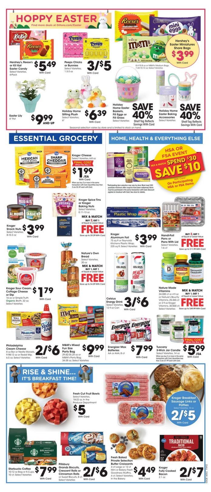Dillons Weekly Ad Mar 29 Apr 04, 2023 (Easter Promotion Included)