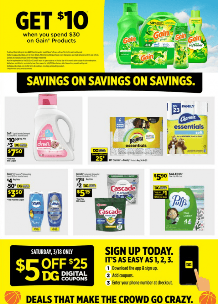 Dollar General Weekly Ad Mar 12 Mar 18, 2023