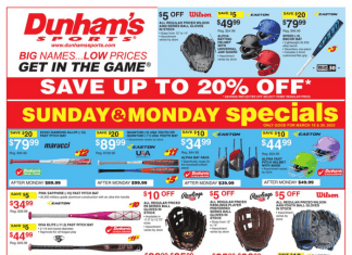 Dunham’s Sports Weekly Ad Mar 18 – Mar 23, 2023