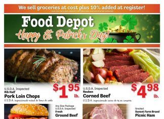 Food Depot Weekly Ad Mar 13 – Mar 19, 2023 (St. Patrick’s Day Promotion Included)