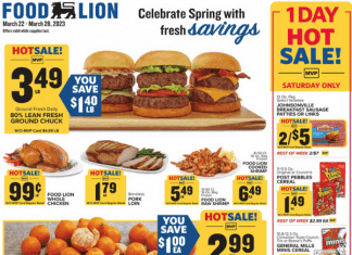 Food Lion Weekly Ad Mar 22 – Mar 28, 2023