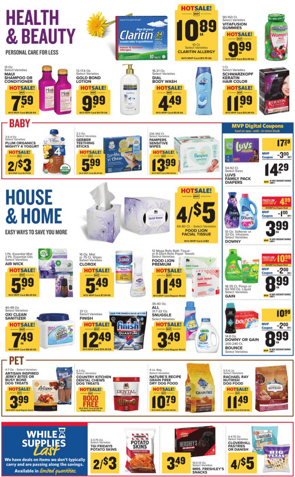 Food Lion Weekly Ad Mar 22 Mar 28, 2023