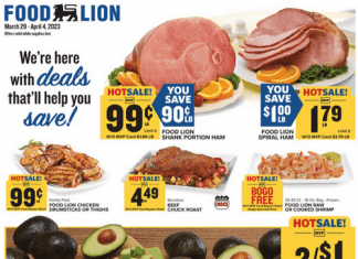 Food Lion Weekly Ad Mar 29 – Apr 04, 2023