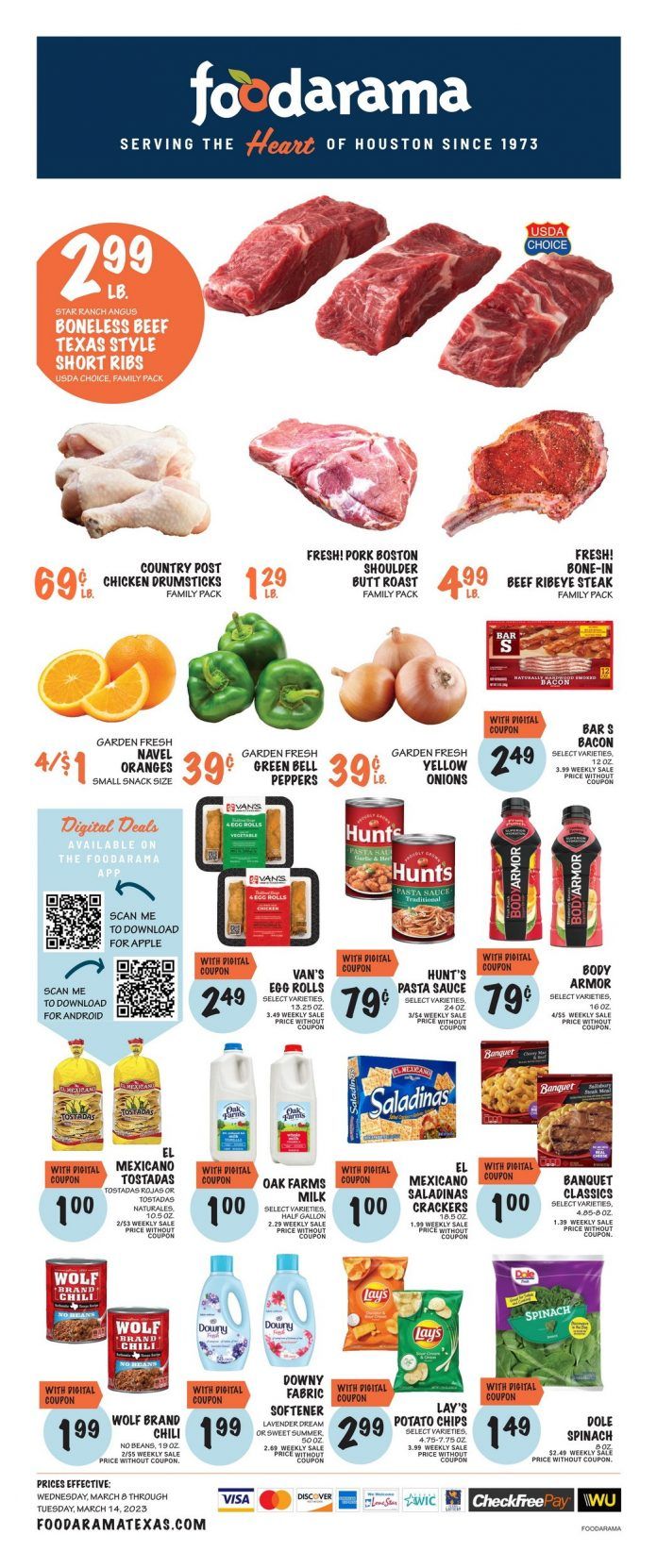 Foodarama Weekly Ad Mar 08 Mar 14, 2023