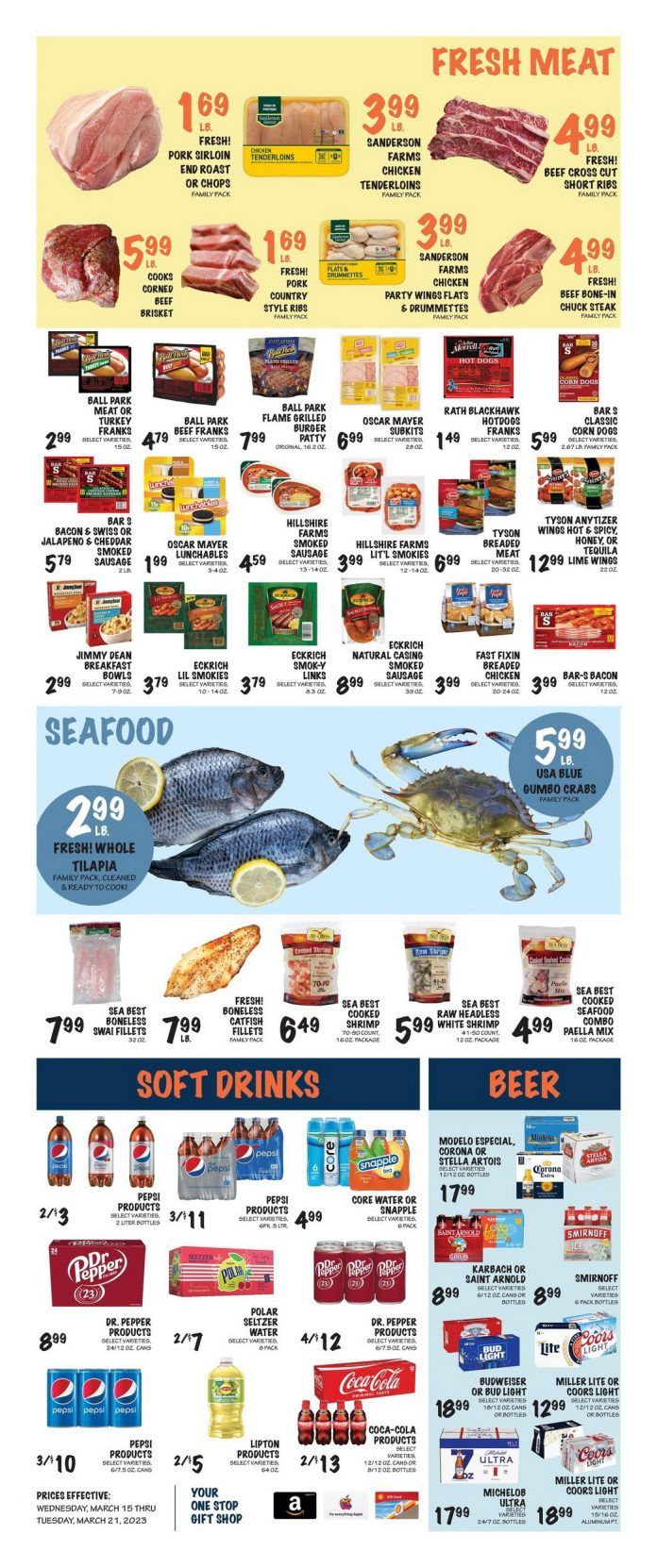 Foodarama Weekly Ad Mar 15 Mar 21, 2023