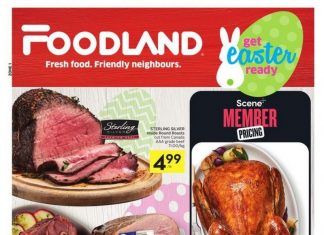 Foodland(Canada) Weekly Ad Mar 30 – Apr 05, 2023 (Easter Promotion Included)
