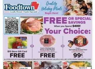 Foodtown Weekly Ad Mar 31 – Apr 06, 2023