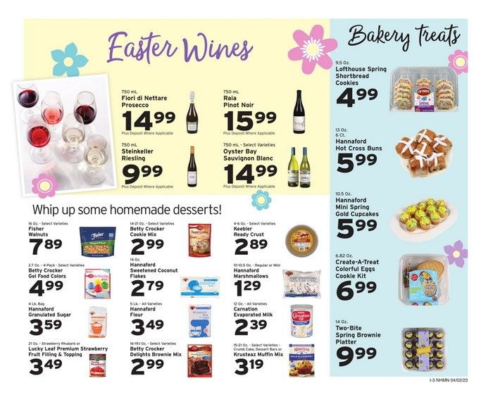 Hannaford Weekly Ad Apr 02 Apr 08, 2023 (Easter Promotion Included)