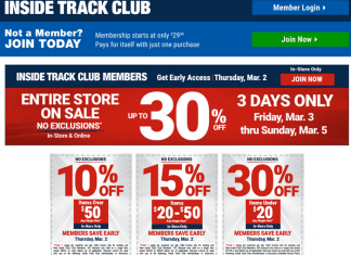 Harbor Freight Inside Track Club Members Flyer Mar 03 – Mar 05, 2023