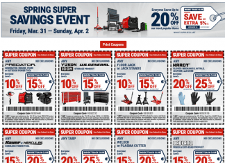 Harbor Freight Spring Super Saving Ad Mar 31 – Apr 02, 2023