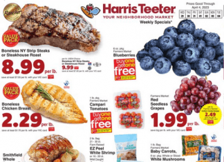 Harris Teeter Weekly Ad Mar 29 – Apr 04, 2023 (Easter Promotion Included)