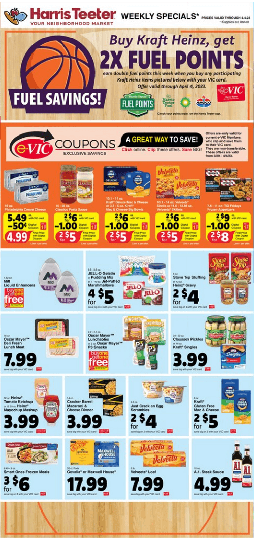 Harris Teeter Weekly Ad Mar 29 Apr 04, 2023 (Easter Promotion Included)