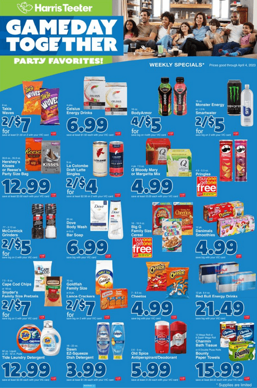 Harris Teeter Weekly Ad Mar 29 Apr 04, 2023 (Easter Promotion Included)