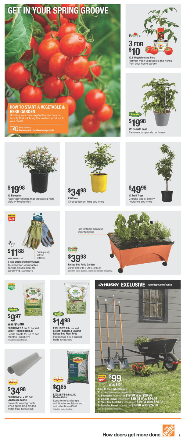 Home Depot Spring Kickoff Ad Mar 23 Apr 02, 2023