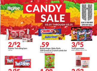 Hy-Vee Candy Ad & Sale Mar 01 – Mar 31, 2023