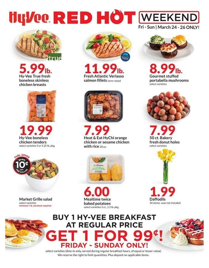 HyVee Weekend Ad Mar 24 Mar 26, 2023