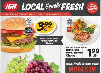 IGA Weekly Ad Mar 22 – Mar 28, 2023