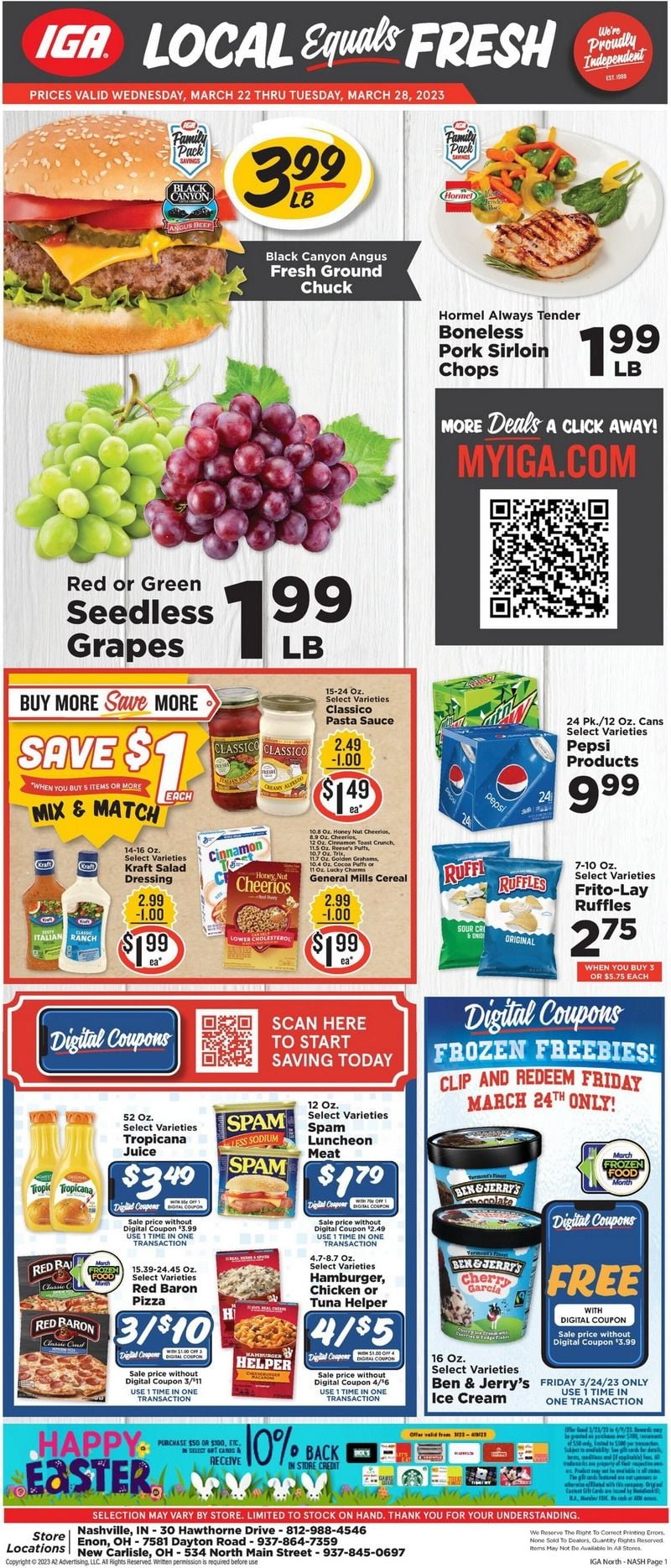IGA Weekly Ad Mar 22 Mar 28, 2023