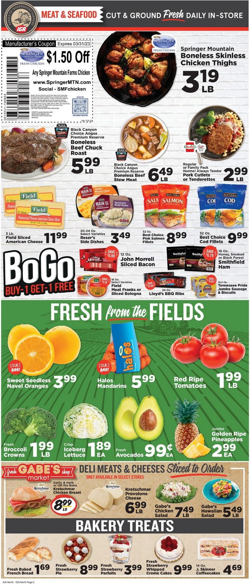 IGA Weekly Ad Mar 22 Mar 28, 2023