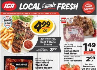 IGA Weekly Ad Mar 29 – Apr 04, 2023
