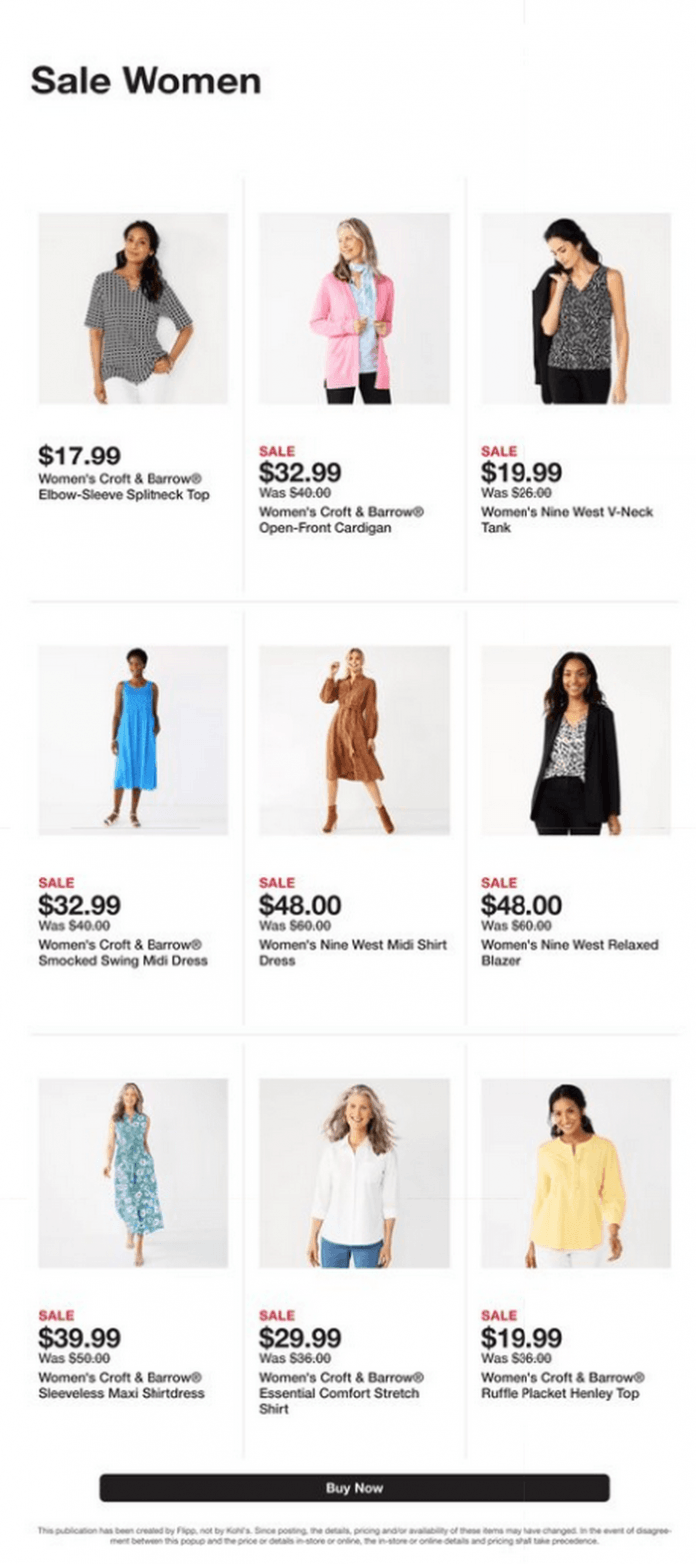 KOHL S DUBUQUE IA HOURS WEEKLY AD visual data 4