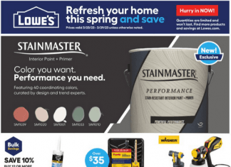 Lowe’s Weekly Ad Mar 23 – Mar 29, 2023
