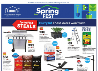 Lowe’s Weekly Ad Mar 30 – Apr 12, 2023