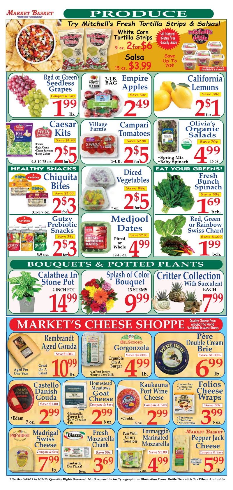 Market Basket Weekly Flyer Mar 19 Mar 25, 2023