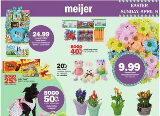 Meijer Easter Ad Mar 26 – Apr 01, 2023