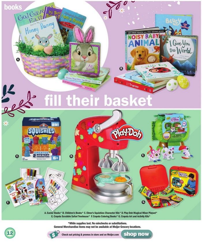 Meijer Easter Toy Ad Mar 26 Apr 09, 2023